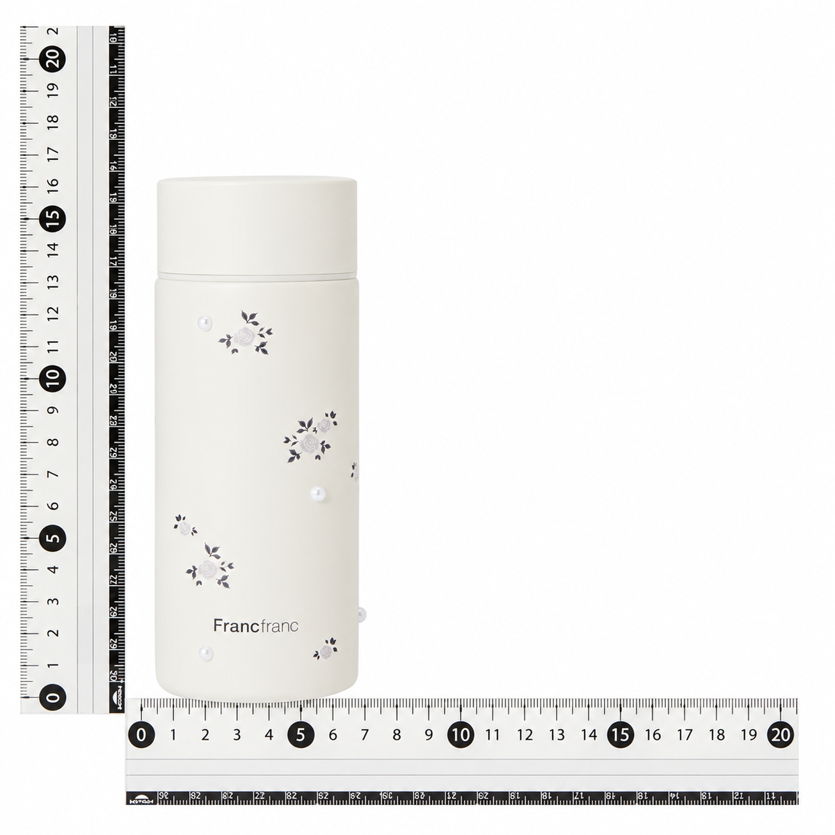 【数量限定予約】Francfranc パールライク ステンレスボトル 350ml （11月下旬発送）