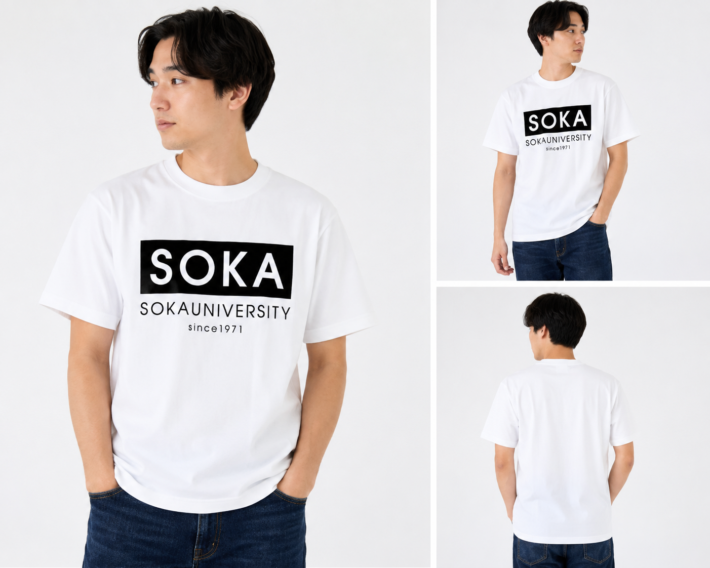 Tシャツ(ボックスロゴ)ホワイト