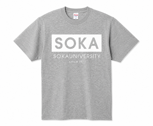 SOKABOX ロゴTシャツ（灰）