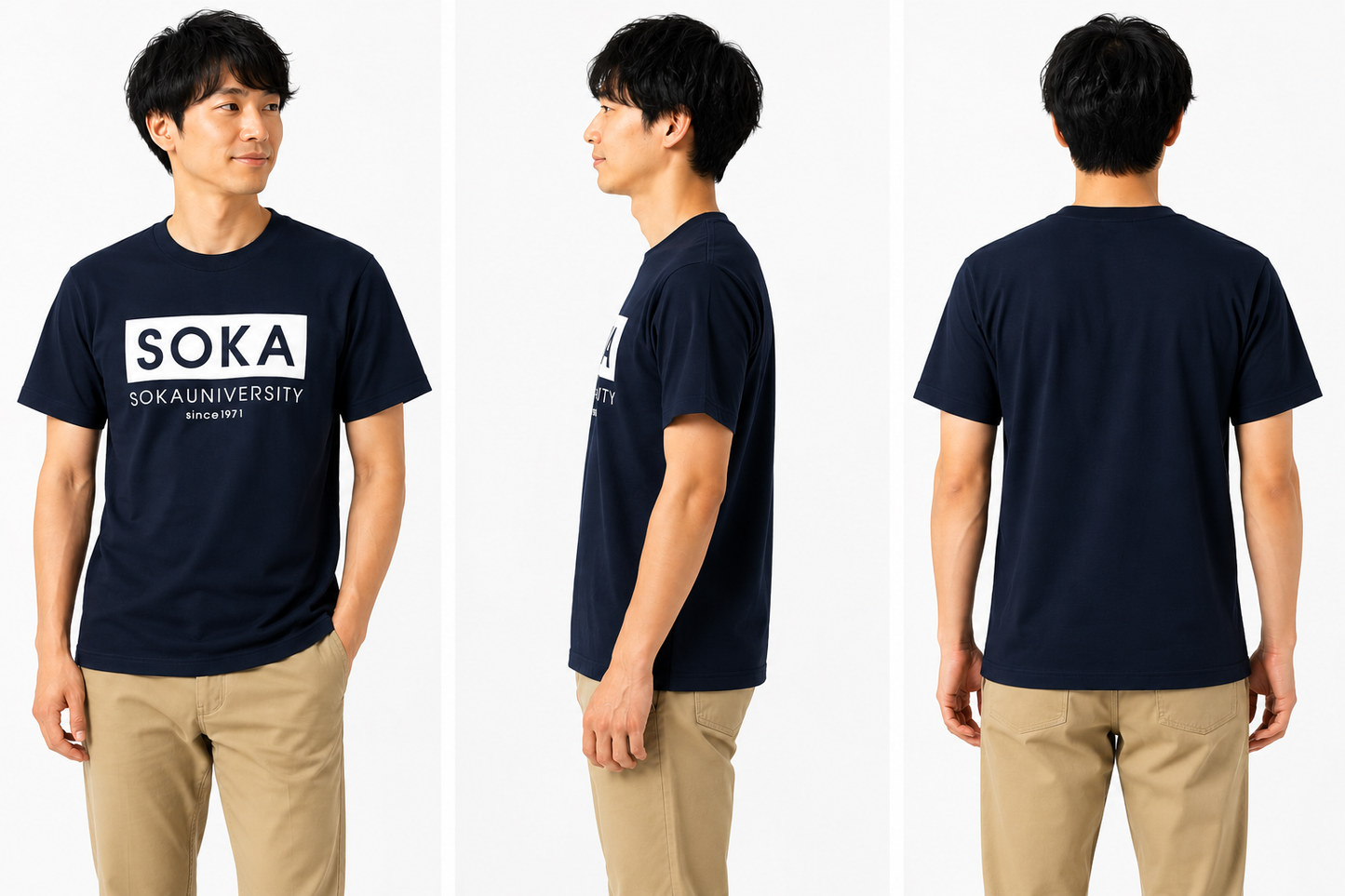 SOKABOX ロゴTシャツ（紺）