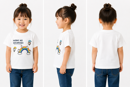 未来の創大生キッズTシャツ（ホワイト）