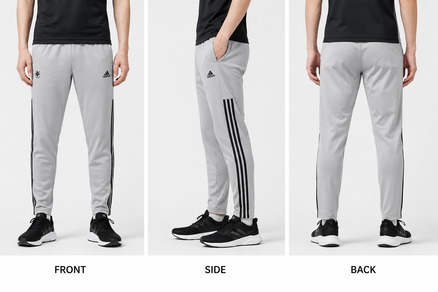 【アディダス×創価大学】adidasトレーニングウェア ESS ウォームアップパンツ [メンズ]（グレー）