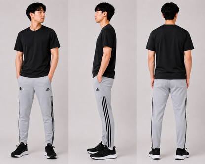 【アディダス×創価大学】トレーニングウェア  ウォームアップパンツ （グレー）