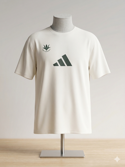 【アディダス×創価大学】adidas Z.N.E. ルーズフィット 半袖Tシャツ (ホワイト)
