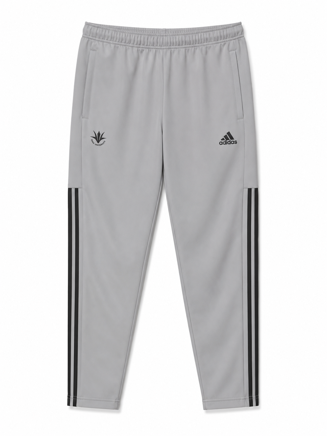 【アディダス×創価大学】adidasトレーニングウェア ESS ウォームアップパンツ [メンズ]（グレー）