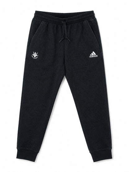 【アディダス×創価大学】スウェットパンツ シーズナル エッセンシャルズ メランジパンツ（ブラック）