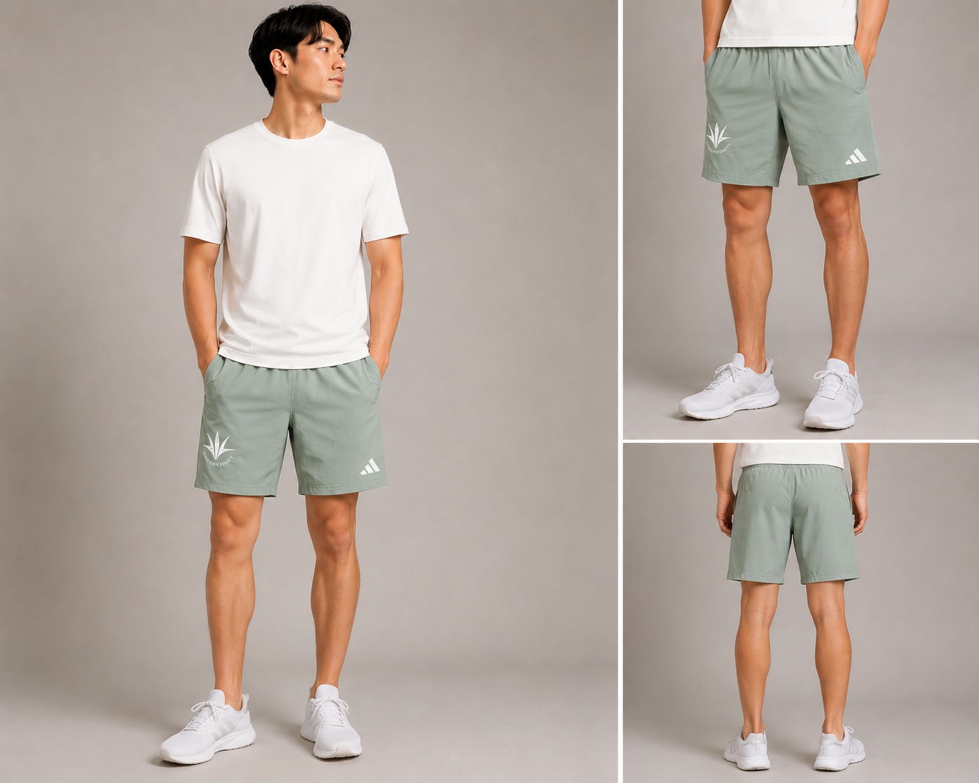 【アディダス×創価大学】バギー ショーツ (ワンダーセージ)(グリーン系)