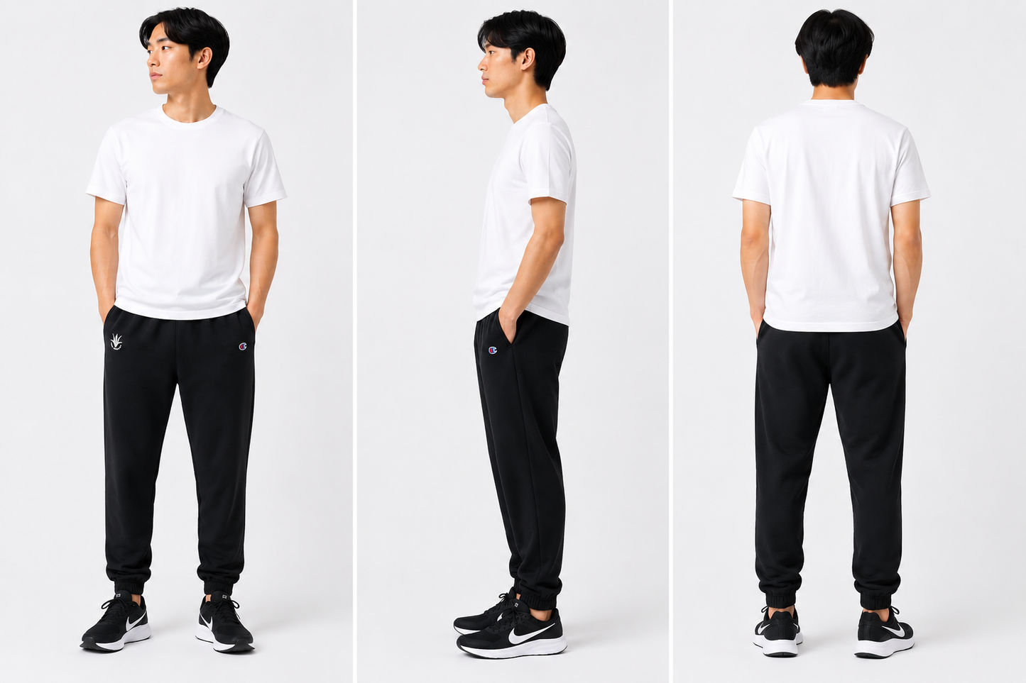 【Champion×創価大学】スウェット ロングパンツ（ブラック）