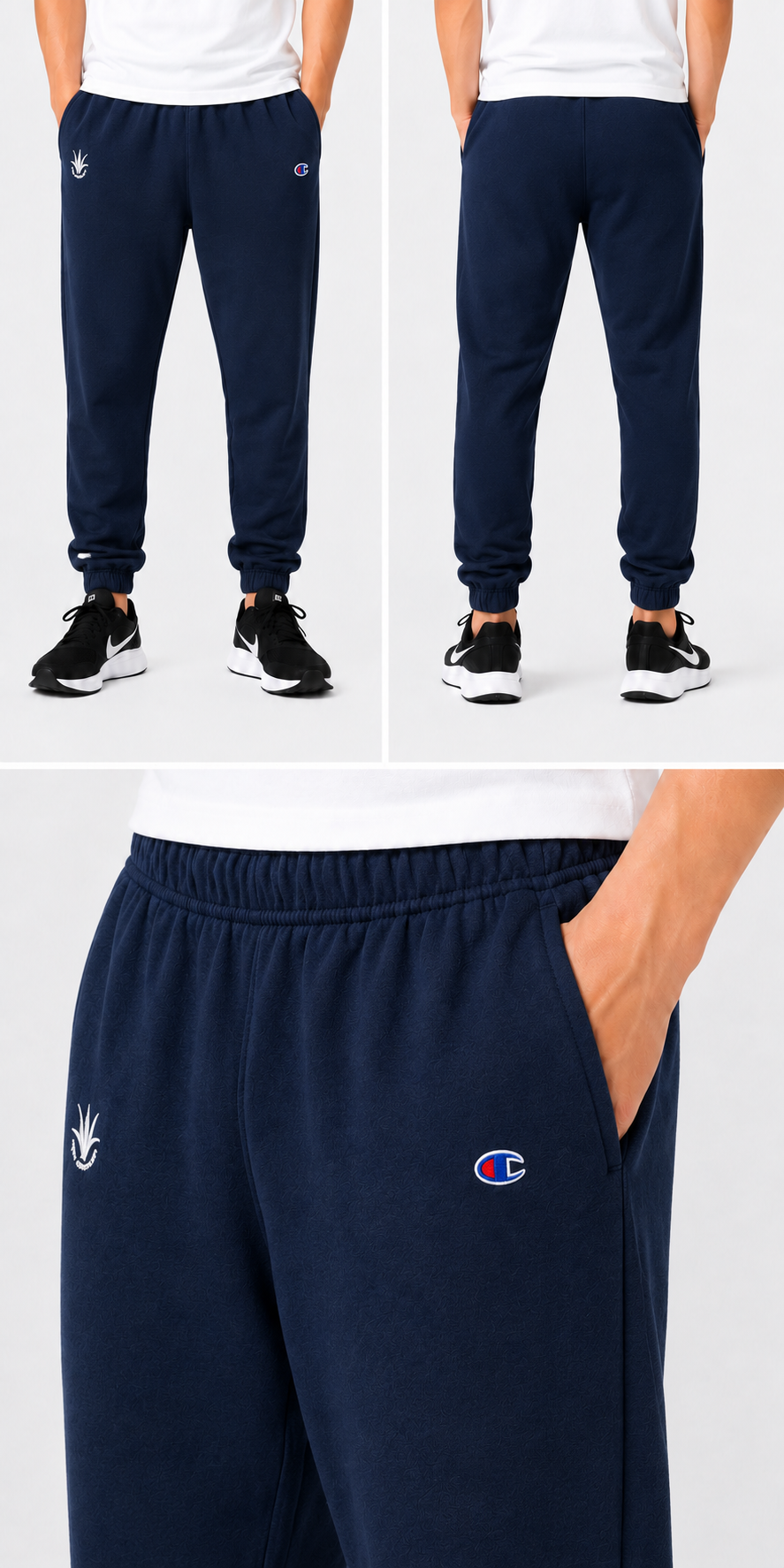 【Champion×創価大学】スウェット ロングパンツ（ネイビー）