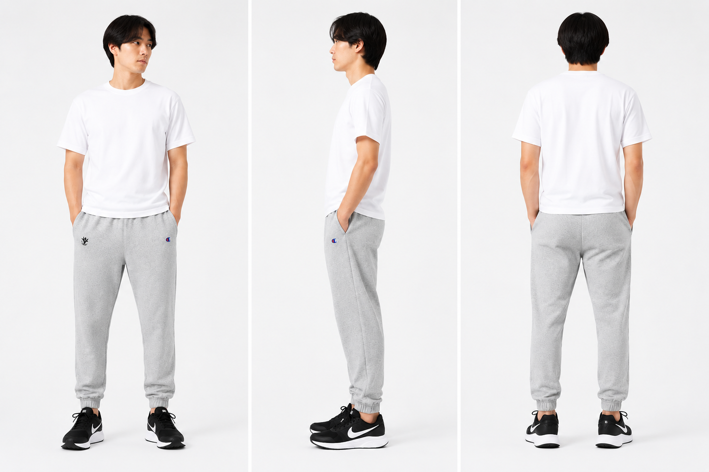 【Champion×創価大学】スウェット ロングパンツ（グレー）