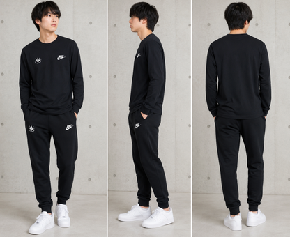 【ナイキ×創価大学】ジャージー ジョガーパンツ（ブラック）