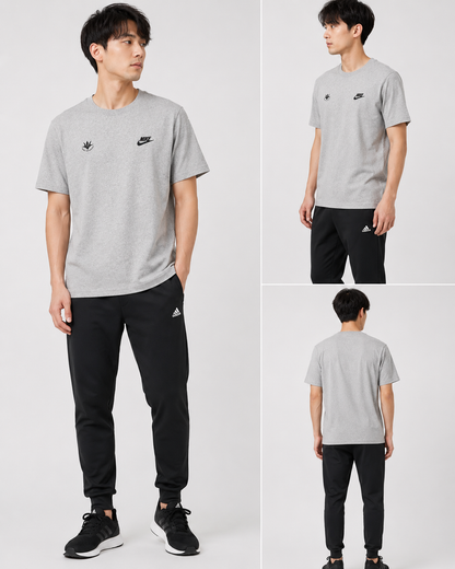 【ナイキ×創価大学】Tシャツ 半袖 メンズ スポーツウェア クラブ(グレー)