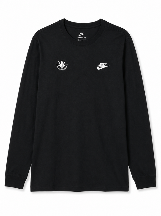 【ナイキ×創価大学】長袖Tシャツ（ブラック）