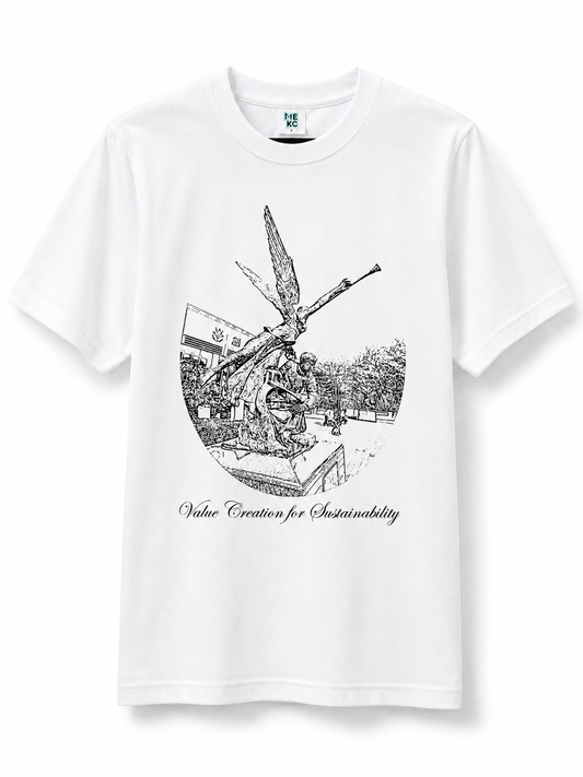 ブロンズ像Ｔシャツ（ホワイト）