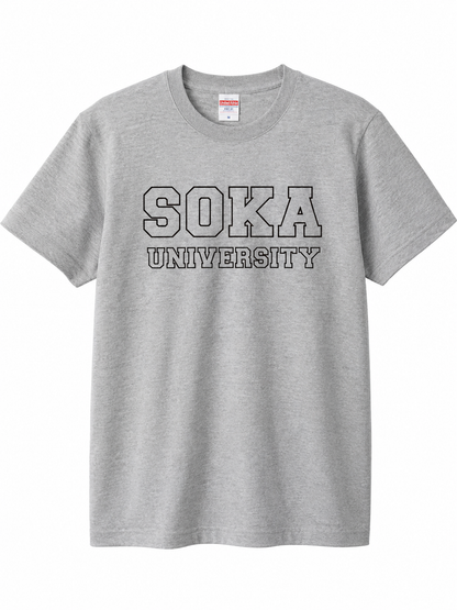 創大中央ロゴTシャツ（グレー）