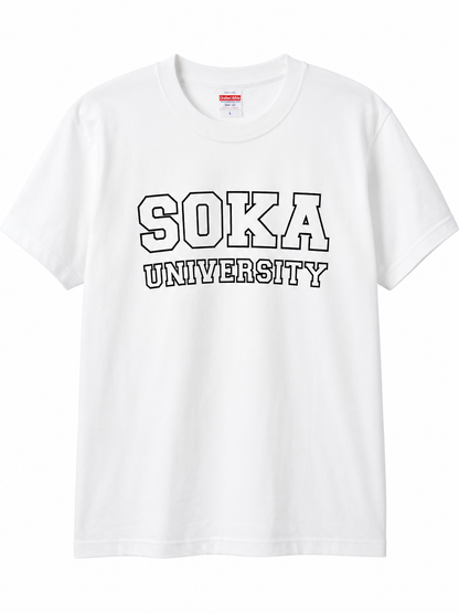 創大中央ロゴTシャツ（ホワイト）