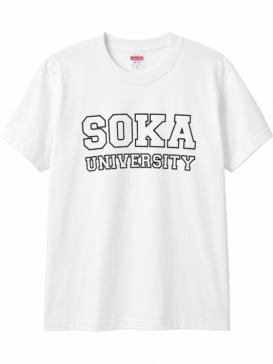 創大中央ロゴTシャツ（ホワイト）