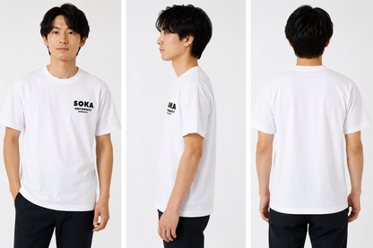 創大ワンポイントTシャツ（ホワイト）