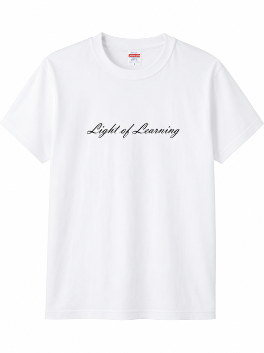学光Tシャツ　ホワイト