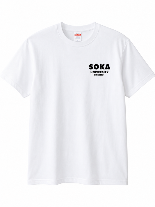 創大ワンポイントTシャツ（ホワイト）