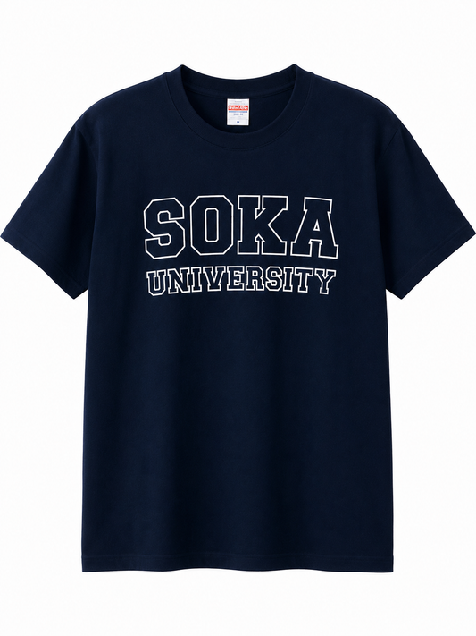 創大中央ロゴTシャツ（ネイビー）